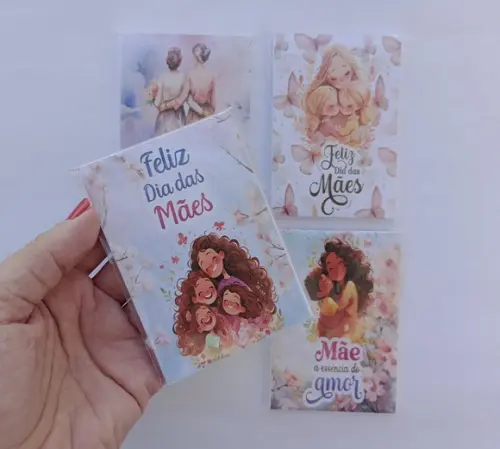 Mini Bloquinho Personalizado Dia das Mães