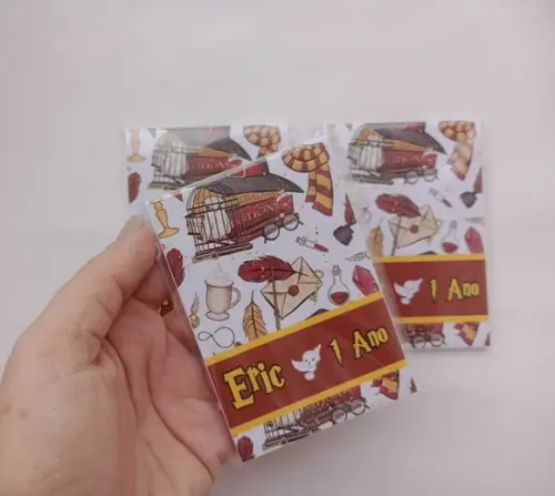 Mini Bloquinho Personalizado Harry Potter