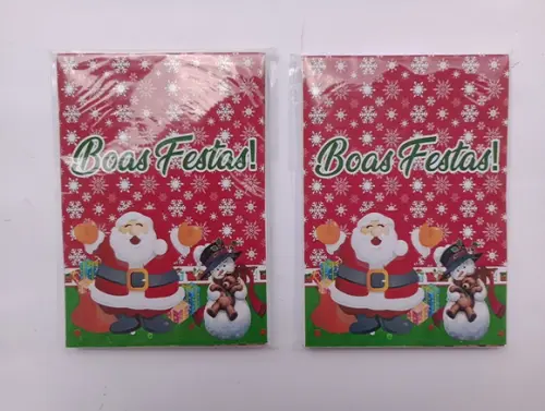 Mini Bloquinho Personalizado Natal