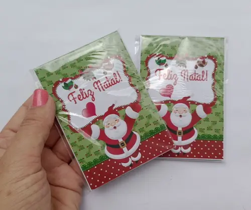 Mini Bloquinho Personalizado Natal