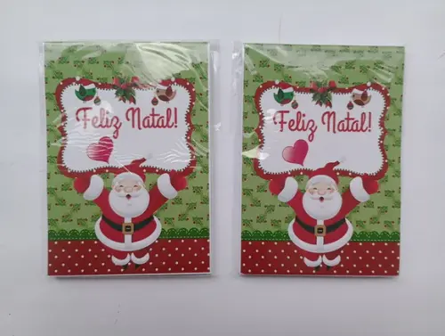 Mini Bloquinho Personalizado Natal