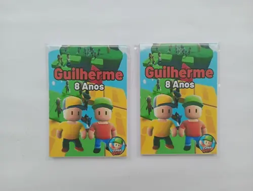 Mini Bloquinho Personalizado Stumble Guys