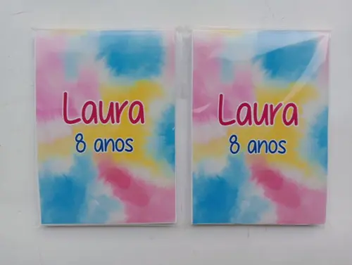 Mini Bloquinho Personalizado Tie Dye