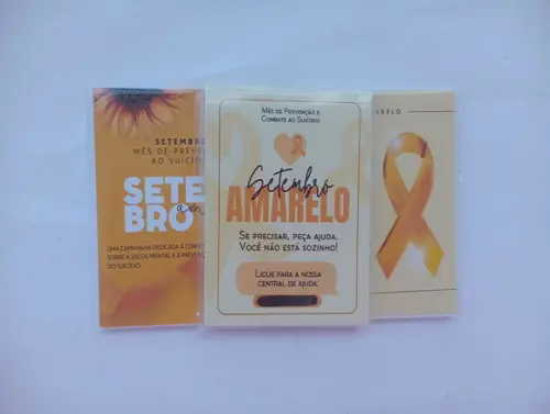 Mini Bloquinho Setembro Amarelo