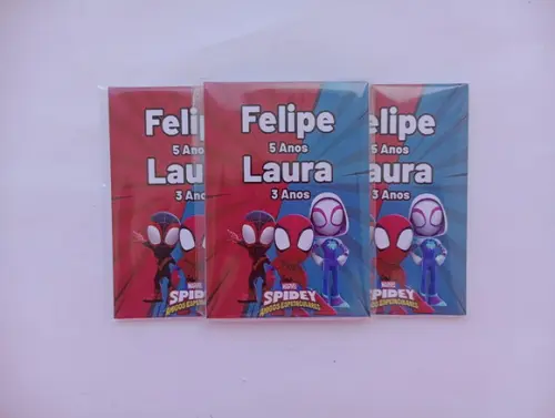 Mini Bloquinho Spidey