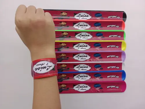 Pulseira Bate Enrola Cores Sortidas
