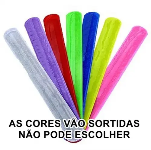 Pulseira Bate Enrola Cores Sortidas
