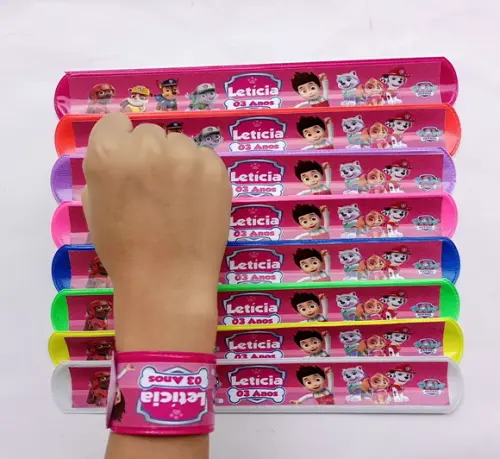 Pulseira Bate Enrola Cores Sortidas