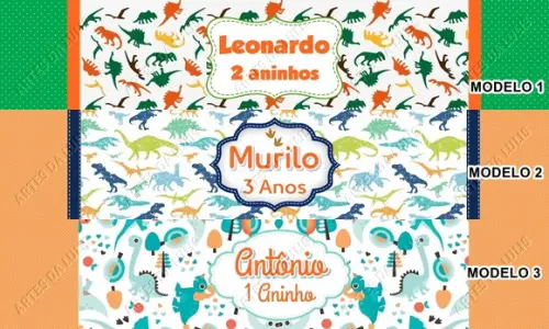 Pulseira Bate Enrola Dinossauro Cores Sortidas