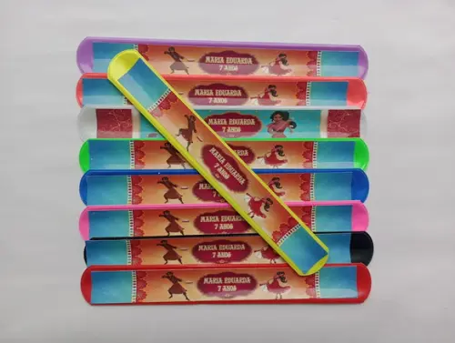 Pulseira Bate Enrola Elena de Avalor Cores Sortidas