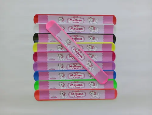Pulseira Bate Enrola Gatinha Marie Cores Sortidas