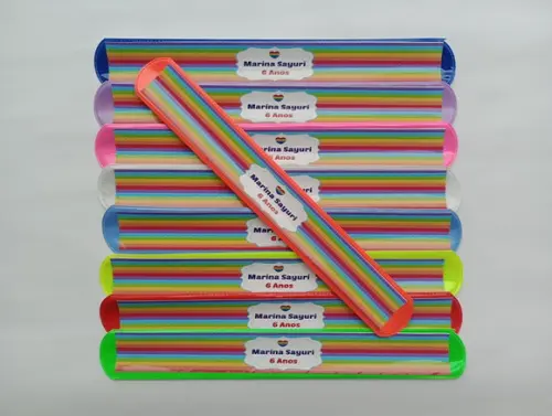 Pulseira Bate Enrola Pop It Cores Sortidas
