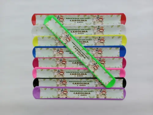 Pulseira Bate Enrola Safari Cores Sortidas