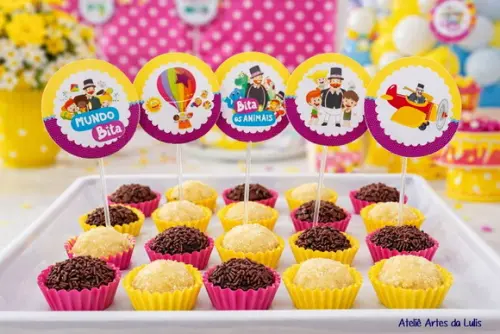 Topper para Docinho Bita