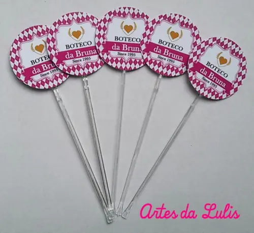 Topper para Docinho Boteco