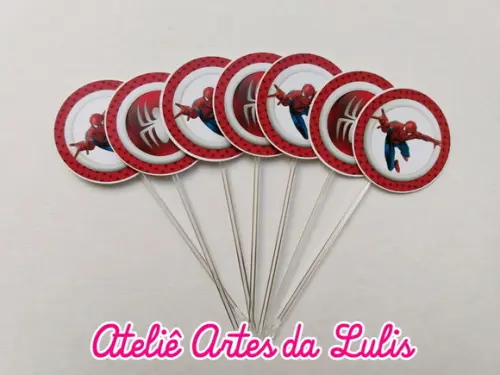 Topper para Docinho Homem Aranha
