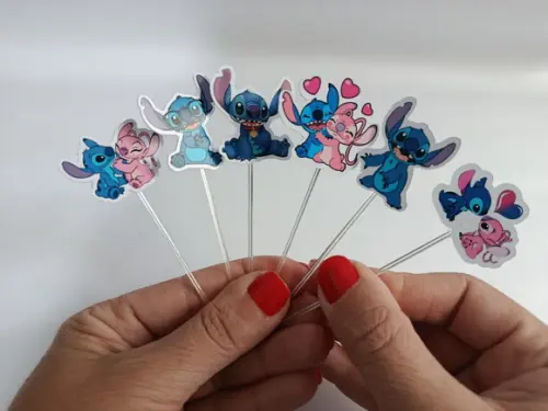 Topper para Docinho Stitch