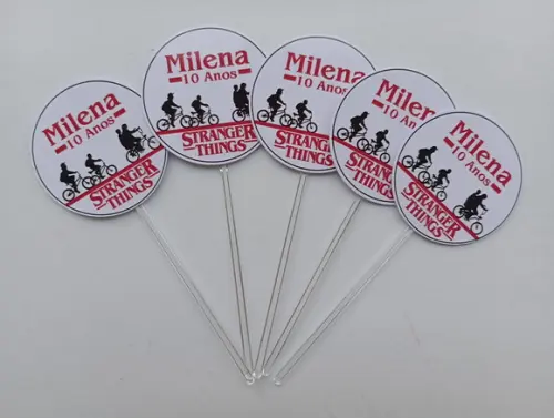 Topper para Docinho Stranger Things