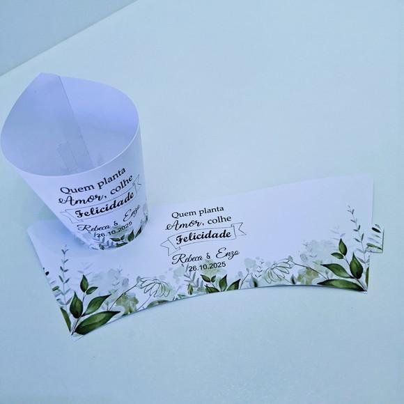 10 Saias para Suculenta Mini Casamento Verde e Branco