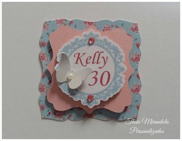 30 Apliques 3D Jardim
