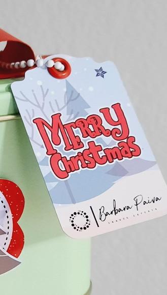 30 Tag Luxo Merry Christmas
