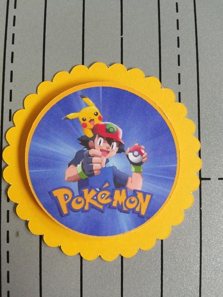 30 Apliques 3D Pokemon