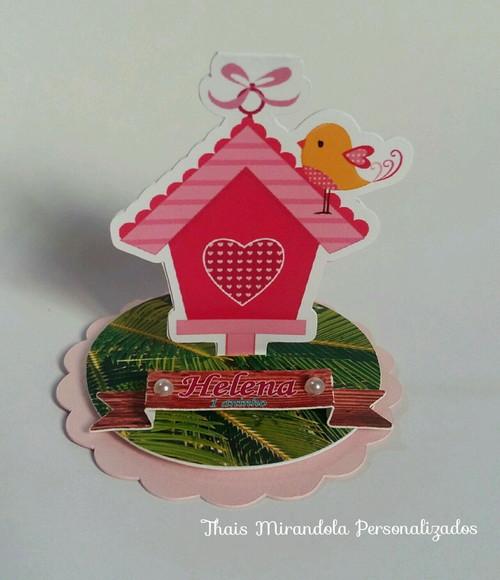30 Apliques 3D Totem Jardim