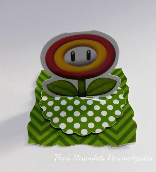 30 Apliques 3D Totem Super Mario