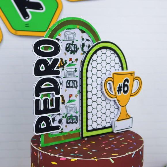 Topo de Bolo Futebol
