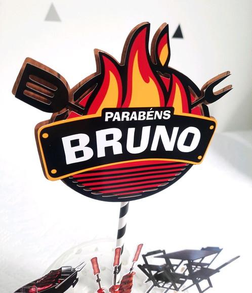Topo de Bolo Churrasco