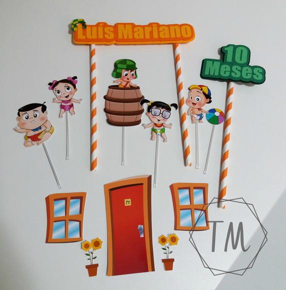 Topo de bolo Chaves