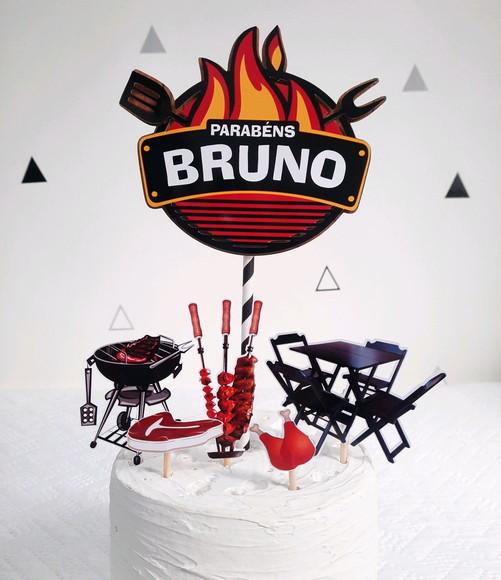 Topo de Bolo Churrasco