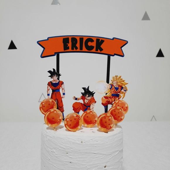Topo de Bolo Dragon Ball 2