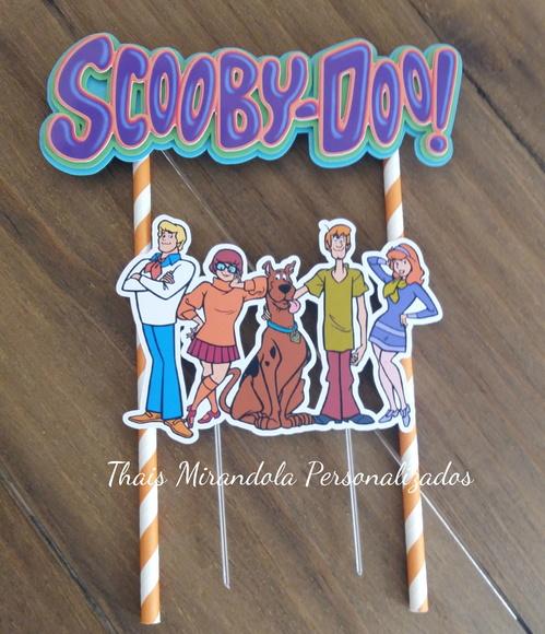 Topo de Bolo Scooby Doo