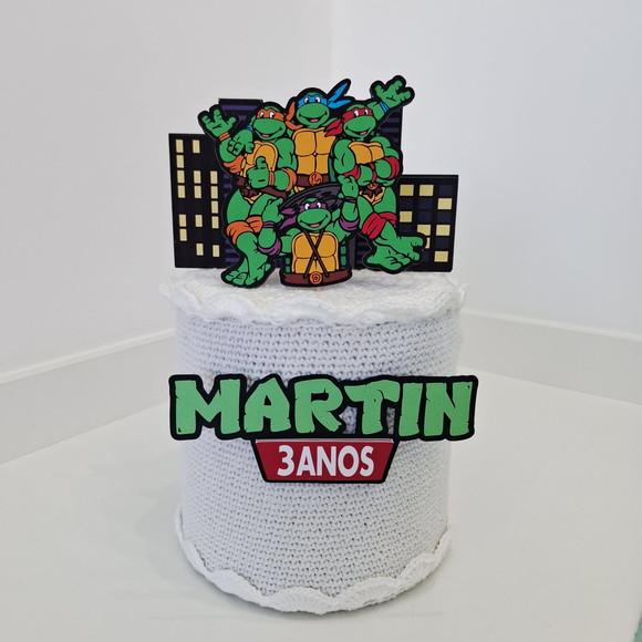 Topo de Bolo Tartarugas Ninja.3