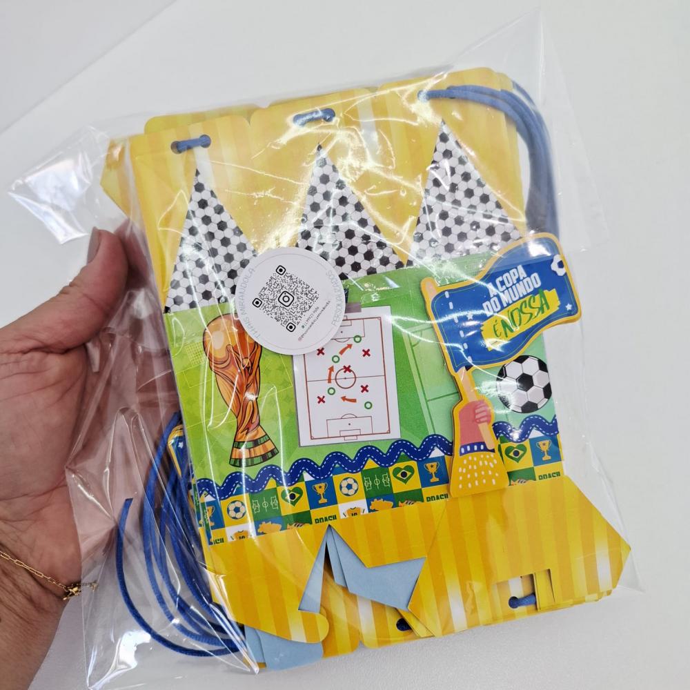 Kit com 10 Caixas Colméia Copa do Mundo - Brasil
