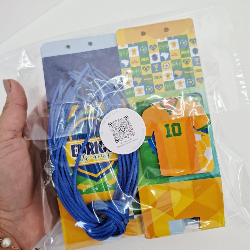 Kit com 10 Caixas Milk Copa do Mundo - Brasil
