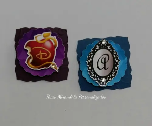 30 Apliques 3D Descendentes