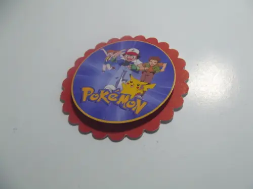 30 Apliques 3D Pokemon