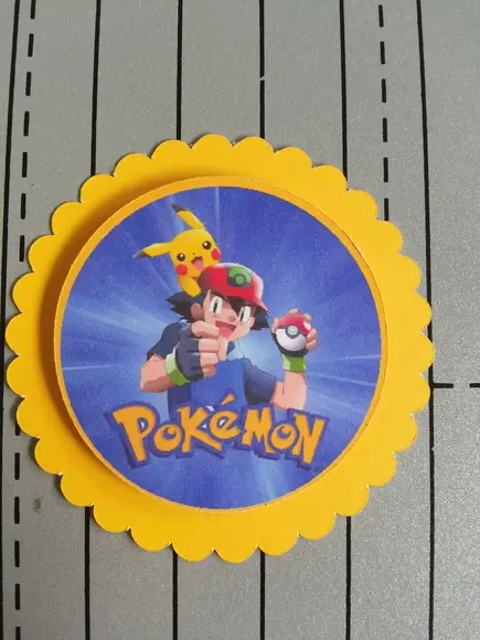 30 Apliques 3D Pokemon