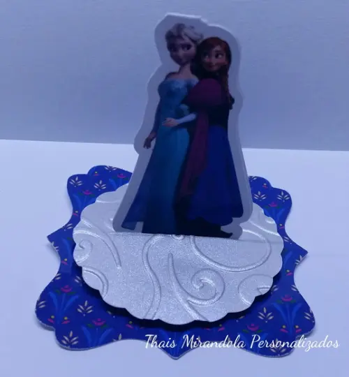 30 Apliques 3D Totem Frozen