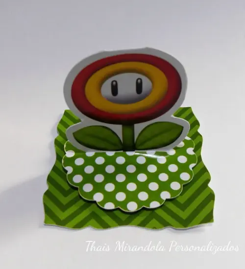 30 Apliques 3D Totem Super Mario