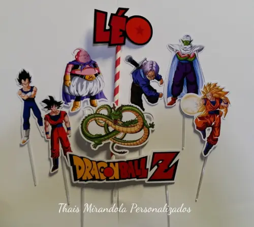 Topo de Bolo Dragon Ball
