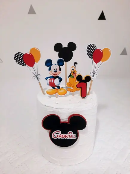 Topo de bolo Mickey