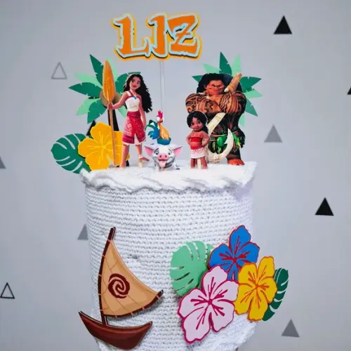 Topo de Bolo Moana.2