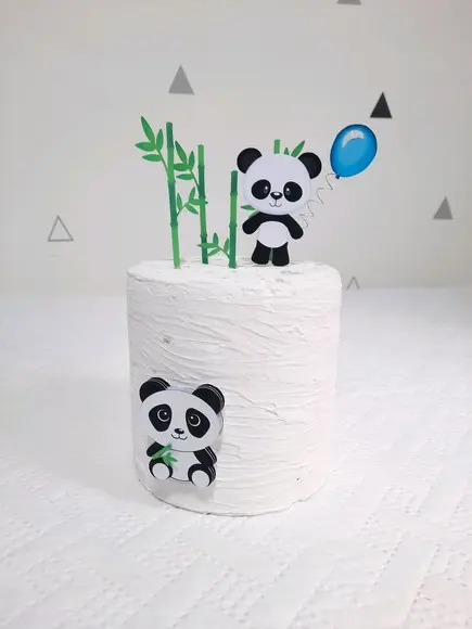 Topo de bolo Pandinha