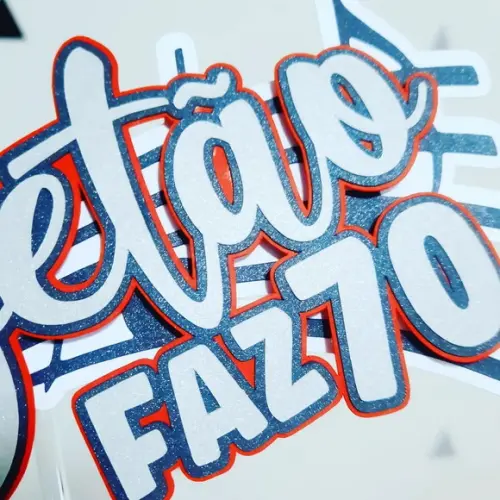 Topo de Bolo Rock Adulto