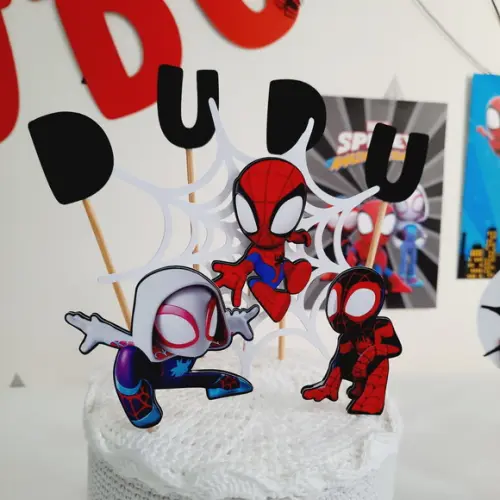 Topo de Bolo Spidey.2
