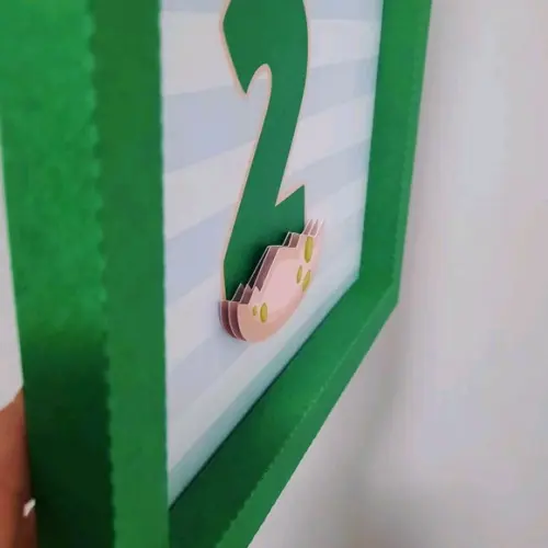 Trio de Quadrinhos de Papel Dinos