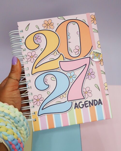 Agenda Colors 2027 - 1DPP - Capa Dura